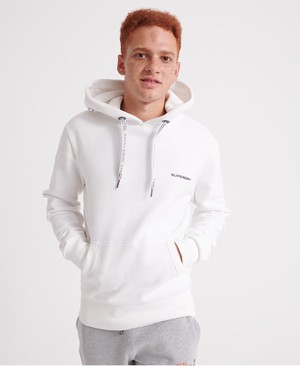 Superdry Urban Athletic Férfi Kapucnis Pulóver Fehér | FZQAC8420